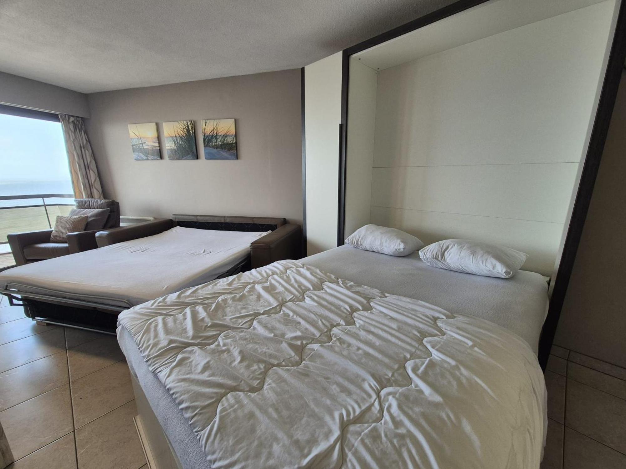 Large Beachstudio Seaview Blankenberge Near Brugge 外观 照片